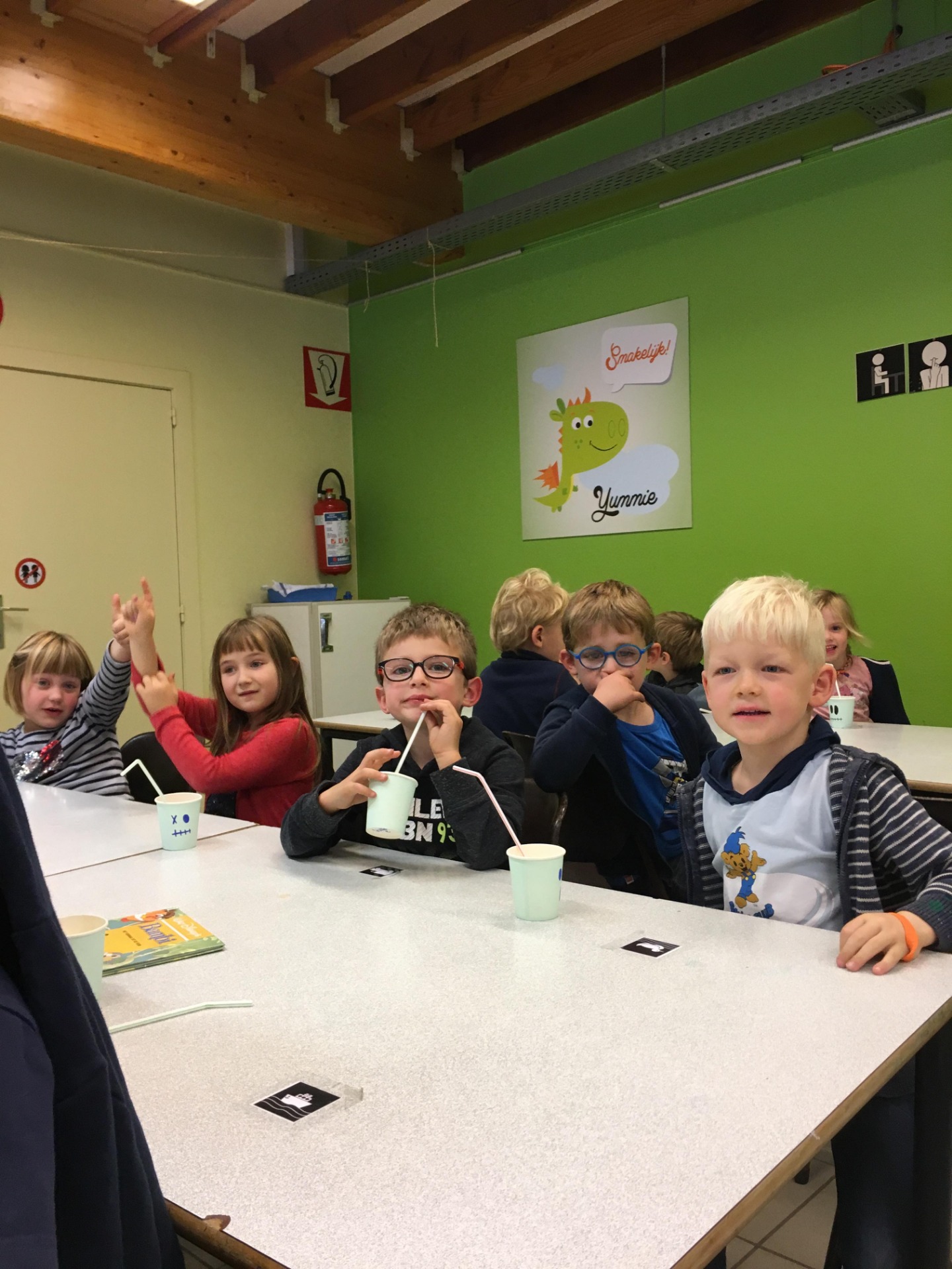 Heksensoep in een monsterbeker, dat smaakt!